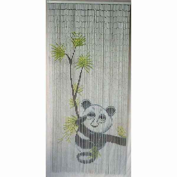 Bamboo54 Panda Scene Curtain 5281